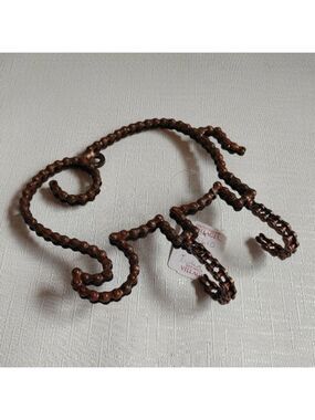 CUTE Elephant Bicycle Chain Coat Rack Dog Leash